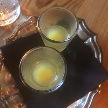 Bida Manda - Lemon pineapple digestive shots! Very refreshing - Laotian Near Me - Raleigh, North Carolina