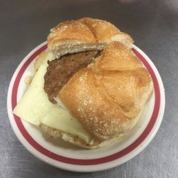 Duffy's Corner Cafe & Deli - Sausage egg and cheese on a hard roll