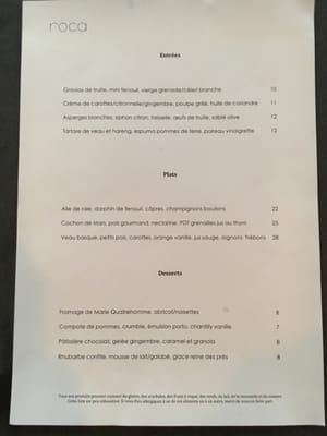 Menu photo 1 Roca Paris, 75