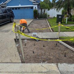 A Level Up Concrete - Driveway extension & monolithic slab for future construction of a Tuff Shed Shed.