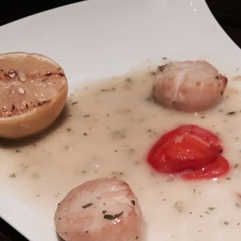 Embers Steakhouse - Mostly finished scallops - Steakhouses Near Me - Albuquerque, New Mexico Embers Steakhouse - Mostly finished scallops - Steakhouses Near Me - Albuquerque, New Mexico