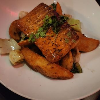 Saffron Lounge - Salmon - Asian Fusion Near Me - Las Vegas, Nevada Saffron Lounge - Salmon - Asian Fusion Near Me - Las Vegas, Nevada