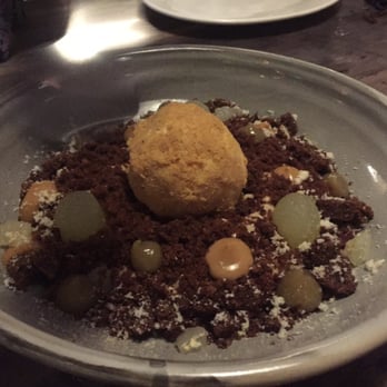 Hartsyard - Dessert! Custard... Earl grey tea... Ginger crumble.. - Modern Australian Near Me - Newtown, NSW Hartsyard - Dessert! Custard... Earl grey tea... Ginger crumble.. - Modern Australian Near Me - Newtown, NSW