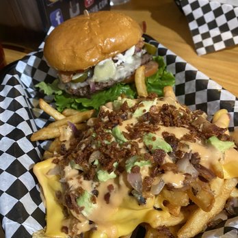 Grinderz - Cheese Burger Combo - Burgers Near Me - Huntington Beach, California Grinderz - Cheese Burger Combo - Burgers Near Me - Huntington Beach, California