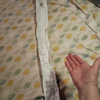 Grocery Outlet - Gigantic receipt - Grocery Near Me - Reno, Nevada