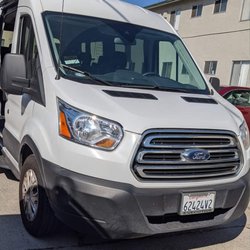 Alvarado Parkway Institute - El Cajon Outpatient Services - The company vehicle he's driving UNSAFELY