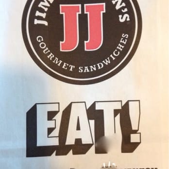 Jimmy John's - The takeout bag (somehow, some of the photo is corrupted at the bottom). - Sandwiches Near Me - Baton Rouge, Louisiana Jimmy John's - The takeout bag (somehow, some of the photo is corrupted at the bottom). - Sandwiches Near Me - Baton Rouge, Louisiana