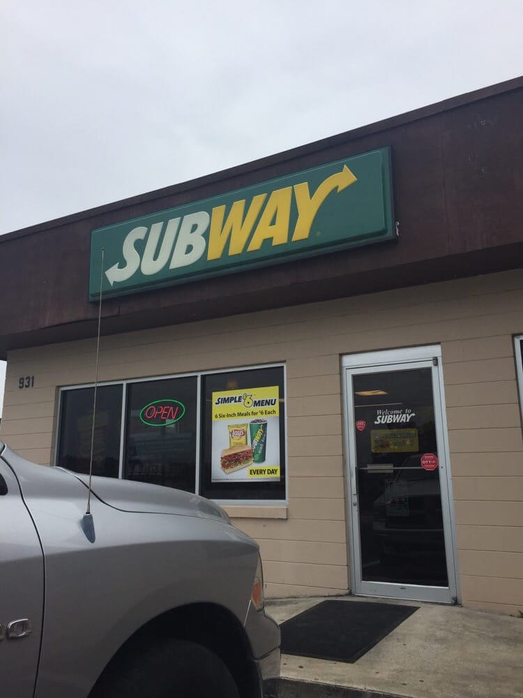 SUBWAY Updated April 2024 6801 Roosevelt Blvd, Jacksonville