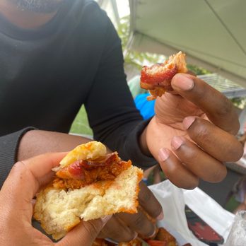Ruby Slipper Midcity - Bacon & Sweet Heat Chicken & Biscuit - Breakfast & Brunch Near Me - New Orleans, Louisiana
