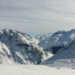 Station de Ski de Tignes - Vue de la grande motte