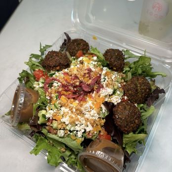 Zood - Zood Salad with Falafel - Persian/Iranian Near Me - Newport Beach, California Zood - Zood Salad with Falafel - Persian/Iranian Near Me - Newport Beach, California