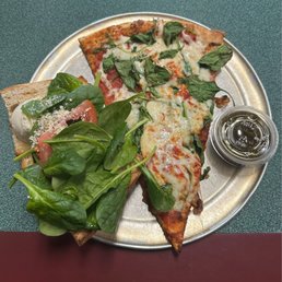 Caprese Sub, Pizza Slice