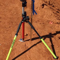Chesnut Land Surveying - Just doing a little construction staking.