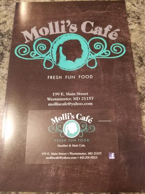 Menu photo 6 Molli's Cafe Westminster, MD Menu photo 6 Molli's Cafe Westminster, MD
