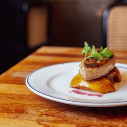 Canard et Champagne - Foie gras poëlé
