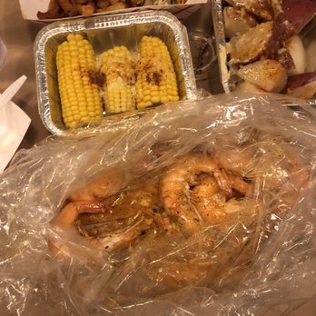 theBoil - Corn, potatoes, and 1lb of shrimp - Cajun/Creole Near Me - New York, New York theBoil - Corn, potatoes, and 1lb of shrimp - Cajun/Creole Near Me - New York, New York