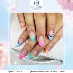 Milano Nails - Spring nails = fresh, fun, and fabulous! Whether you love soft pastels or bold floral patterns, we've got you covered.