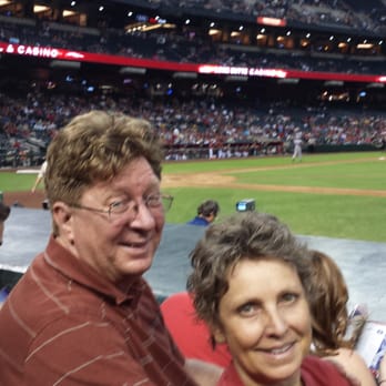 Chase Field - Nice 2nd row seats. - Stadiums & Arenas Near Me - Phoenix, Arizona