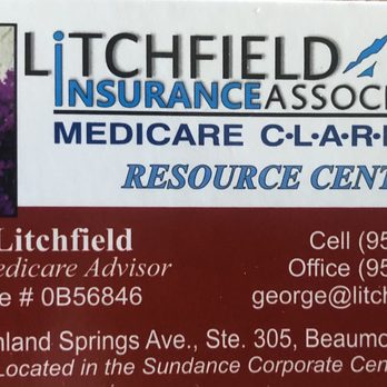 Litchfield Agency - No longer in Yucaipa. Business card. - Insurance Near Me - Yucaipa, California Litchfield Agency - No longer in Yucaipa. Business card. - Insurance Near Me - Yucaipa, California