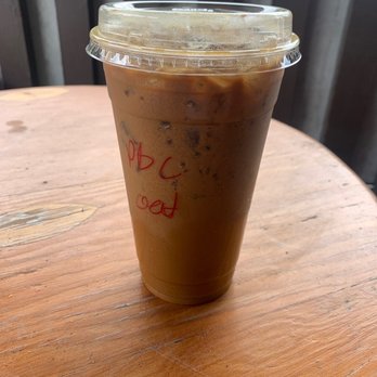 Big Bear Coffee Roasting - Iced Peanut Butter Latte with Oat Milk - Coffee Roasteries Near Me - Big Bear Lake, California Big Bear Coffee Roasting - Iced Peanut Butter Latte with Oat Milk - Coffee Roasteries Near Me - Big Bear Lake, California