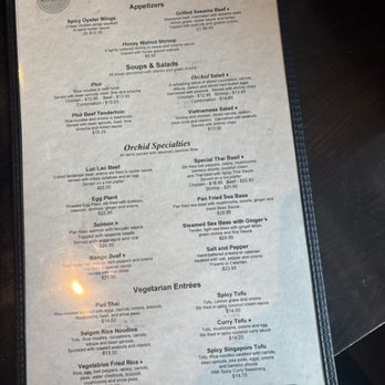 Orchid Restaurant - GF menu - Vietnamese Near Me - White Bear Lake, Minnesota Orchid Restaurant - GF menu - Vietnamese Near Me - White Bear Lake, Minnesota