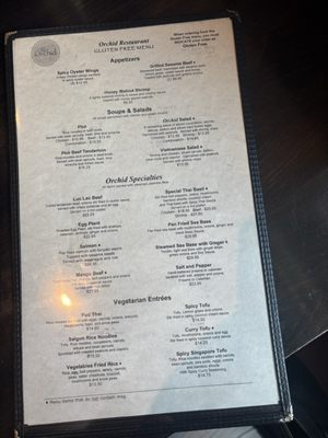 Menu photo 1 Orchid Restaurant White Bear Lake, MN Menu photo 1 Orchid Restaurant White Bear Lake, MN