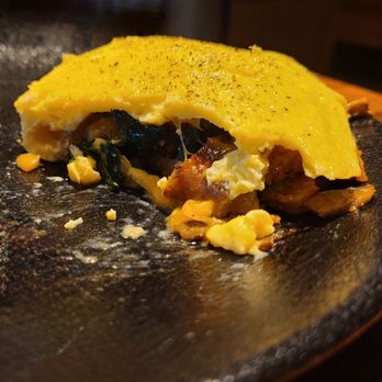 Fogo de Chão - Omelette - available for weekend brunch - Brazilian Near Me - Providence, Rhode Island