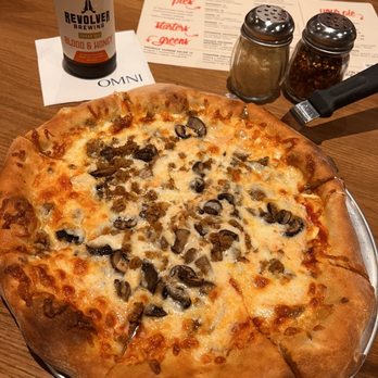 Pegasus Pizza - Sausage Pizza (add Mushroom) - Pizza Near Me - Dallas, Texas