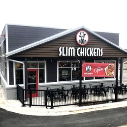 Restaurant Exterior, Patio, and Drive-Thru Restaurant Exterior, Patio, and Drive-Thru