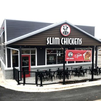 Slim Chickens - Restaurant Exterior, Patio, and Drive-Thru - Southern Near Me - Mission, Kansas Slim Chickens - Restaurant Exterior, Patio, and Drive-Thru - Southern Near Me - Mission, Kansas