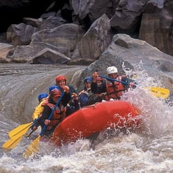 Whitewater thrills in Westwater Canyon, Colorado River