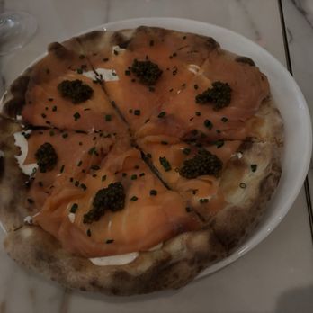Spago - Smoked salmon pizza - New American Near Me - Las Vegas, Nevada Spago - Smoked salmon pizza - New American Near Me - Las Vegas, Nevada
