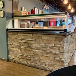 Bearno's Pizza - Take out counter bar.