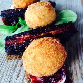 Game - Scotch eggs with pork belly - Burgers Near Me - Louisville, Kentucky Game - Scotch eggs with pork belly - Burgers Near Me - Louisville, Kentucky