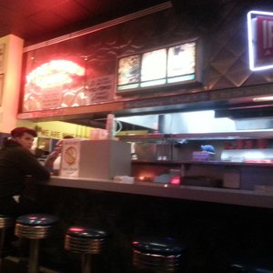 Photo of Ed Debevic's - Chicago, IL, United States. Counter area