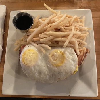 Commonwealth - Waffle Madame with fries. - Beer Bar Near Me - Modesto, California