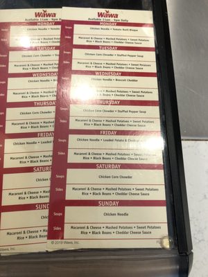 Menu photo 2 Wawa Pembroke Pines, FL Menu photo 2 Wawa Pembroke Pines, FL