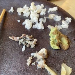 Nigiri with bones! Nigiri with bones!