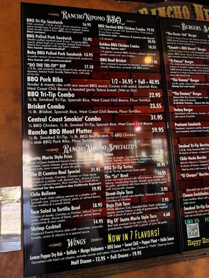 Menu photo 4 Rancho Nipomo Deli & BBQ Nipomo, CA Menu photo 4 Rancho Nipomo Deli & BBQ Nipomo, CA