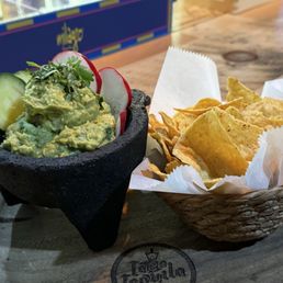 Chips and guacamole