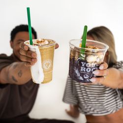 South Block - Apple Crisp Bowl and Pumpkin Pie Smoothie