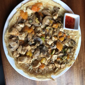 De Vier Pilaren - Chicken and Vegetable Pancake! - Creperies Near Me - Amsterdam, New Hampshire De Vier Pilaren - Chicken and Vegetable Pancake! - Creperies Near Me - Amsterdam, New Hampshire