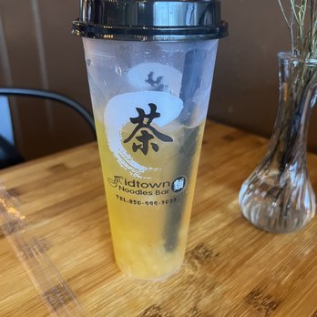 Midtown Noodles Bar - Mango tea - bubbas - Ramen Near Me - Tallahassee, Florida