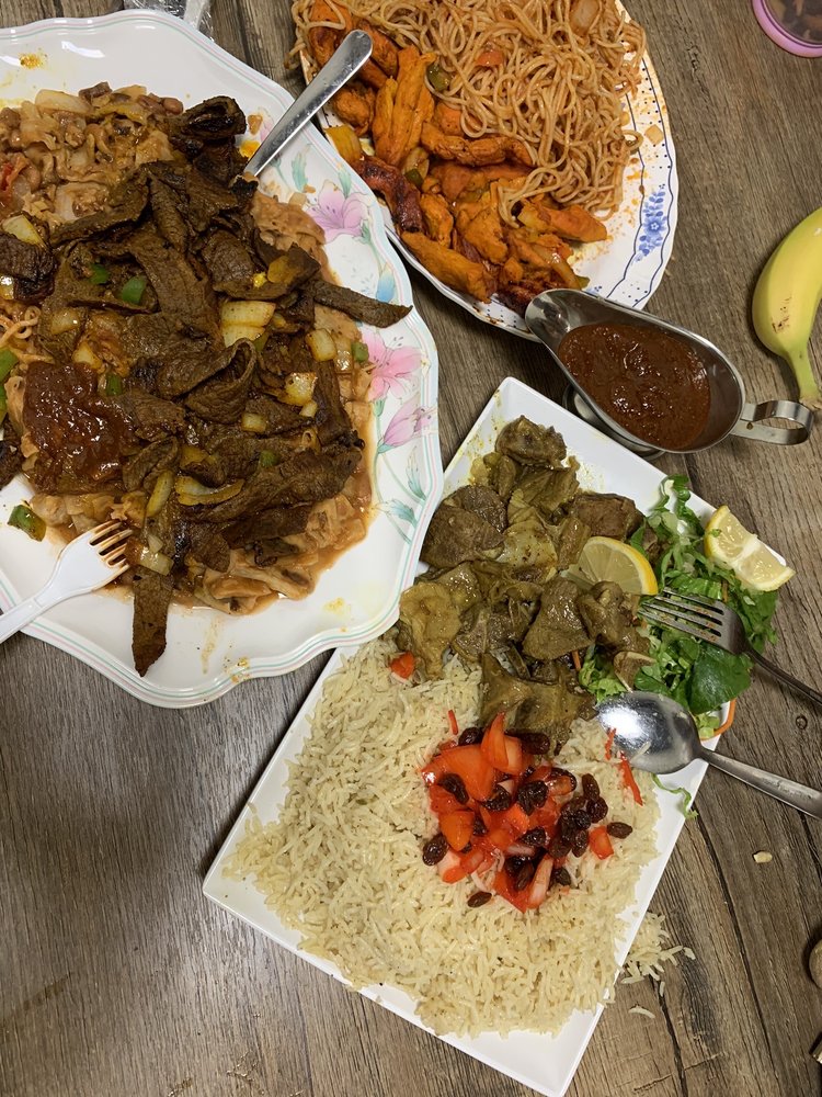 Food from Madina Restaurant