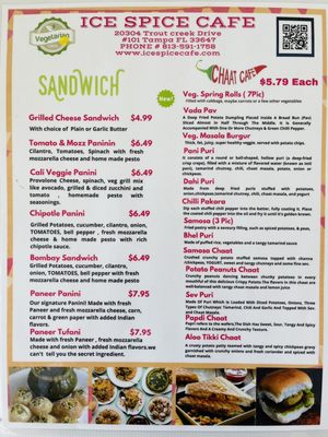 Menu photo 5 Ice Spice Cafe Tampa, FL