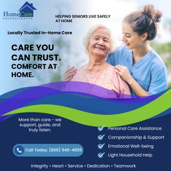 HomeCare Professionals - Home Health Care Near Me - Daly City, California