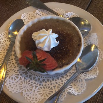 Scarpa's Coastal - Blue berry creme brûlée. - Seafood Near Me - Boca Grande, Florida