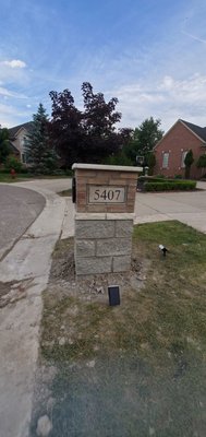 Mailbox - Here's a Masonry mailbox