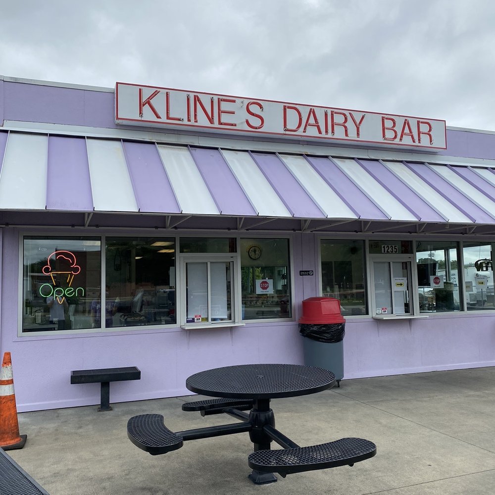 Kline's Dairy Bar - the outside of the restaurant - Ice Cream & Frozen Yogurt Near Me - Waynesboro, Virginia Kline's Dairy Bar - the outside of the restaurant - Ice Cream & Frozen Yogurt Near Me - Waynesboro, Virginia