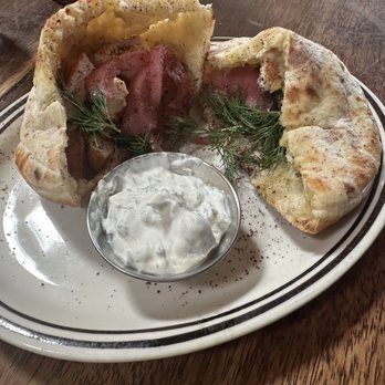 AhbA - Chicken Pita Sandwhich - Breakfast & Brunch Near Me - Laguna Beach, California